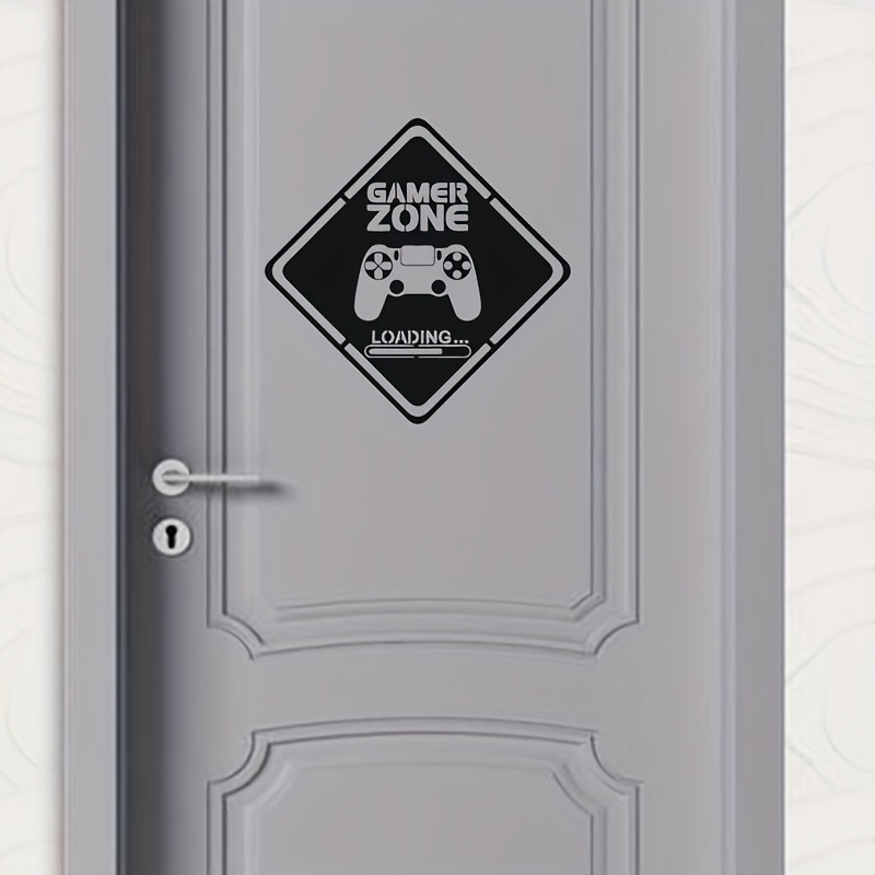 Gaming Accessories For Room - Stiker vinil dinding zona Gamer 1