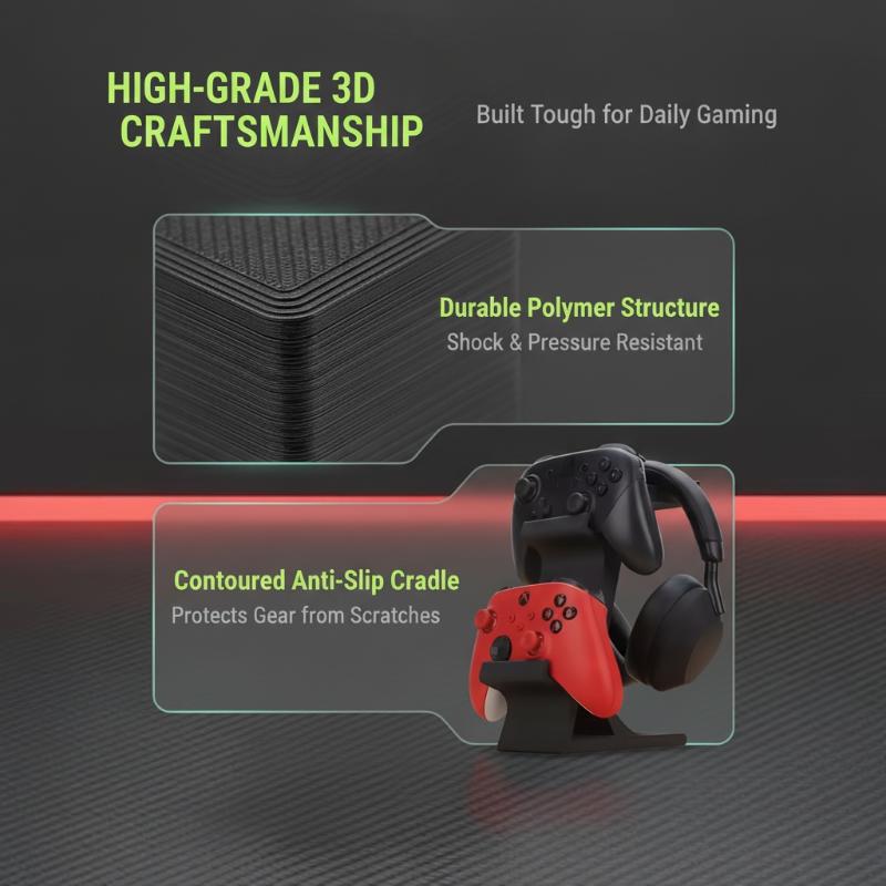 Rak Penyimpanan Multifungsi un - Gaming Accessories Rack ulasan dan harga