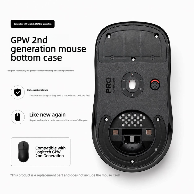 Casing Bawah Mouse Pengganti u - Logitech Mouse G Pro X Superlight ulasan dan harga