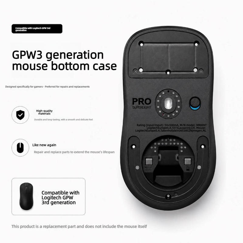 Casing Bawah Mouse Pengganti u - Logitech Mouse G Pro X Superlight ulasan dan harga