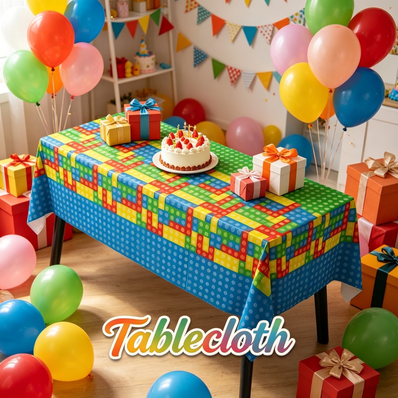 Taplak Meja Gaya Bata Blok Ban - Gaming Accessories For Room ulasan dan harga