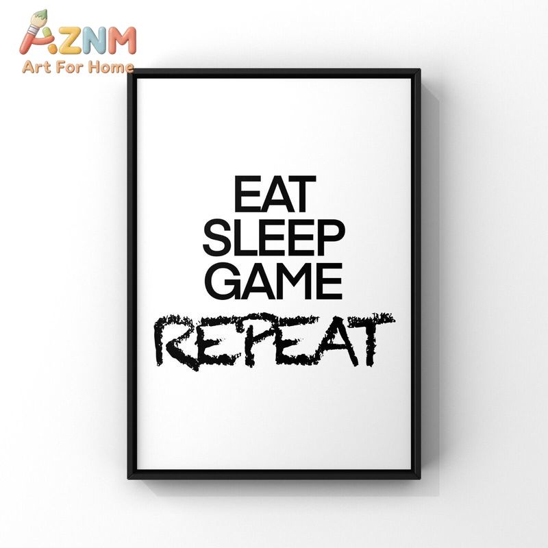AZNM Kanvas Seni Dinding Gamin - Gaming Accessories For Room ulasan dan harga