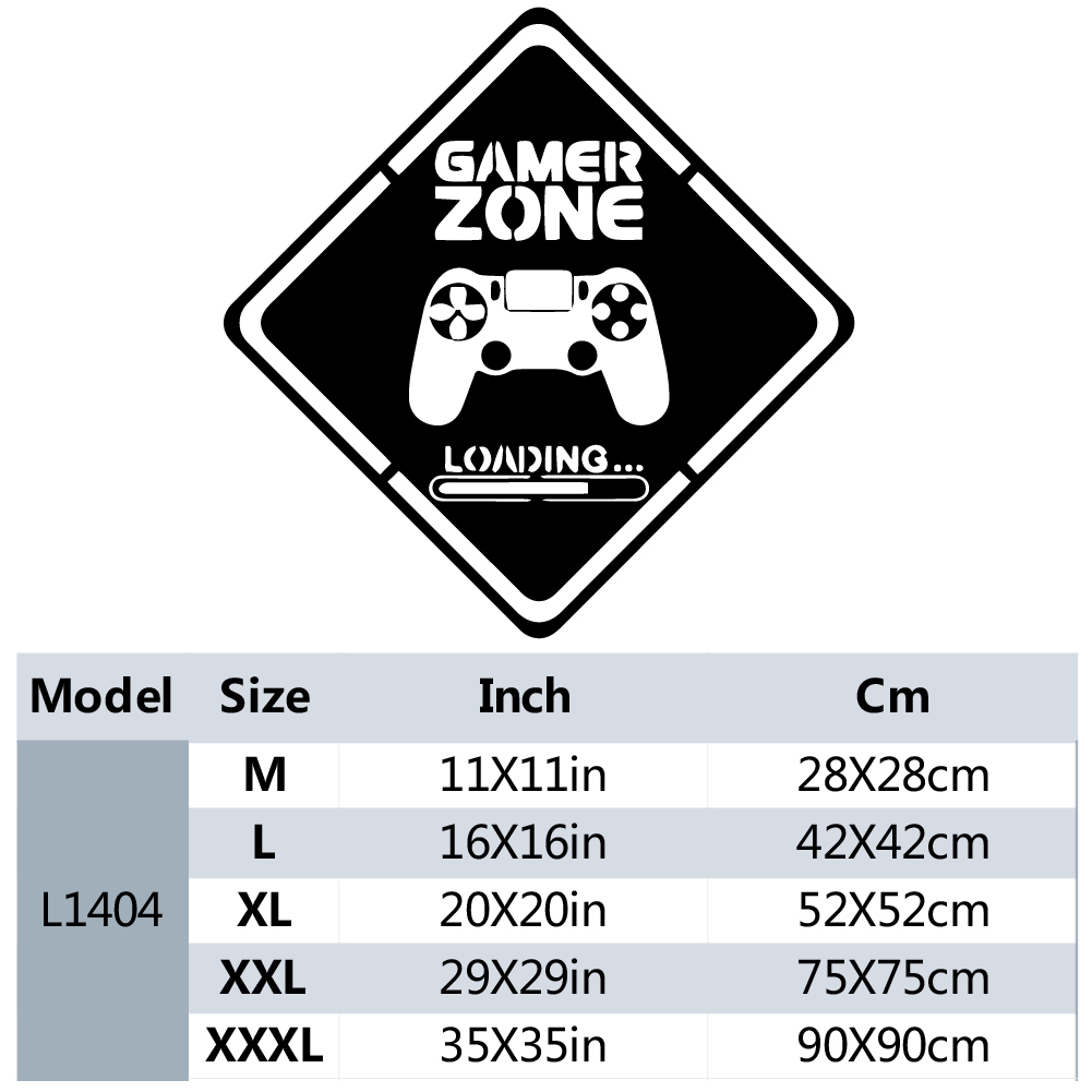 Stiker vinil dinding zona Game - Gaming Accessories For Room ulasan dan harga