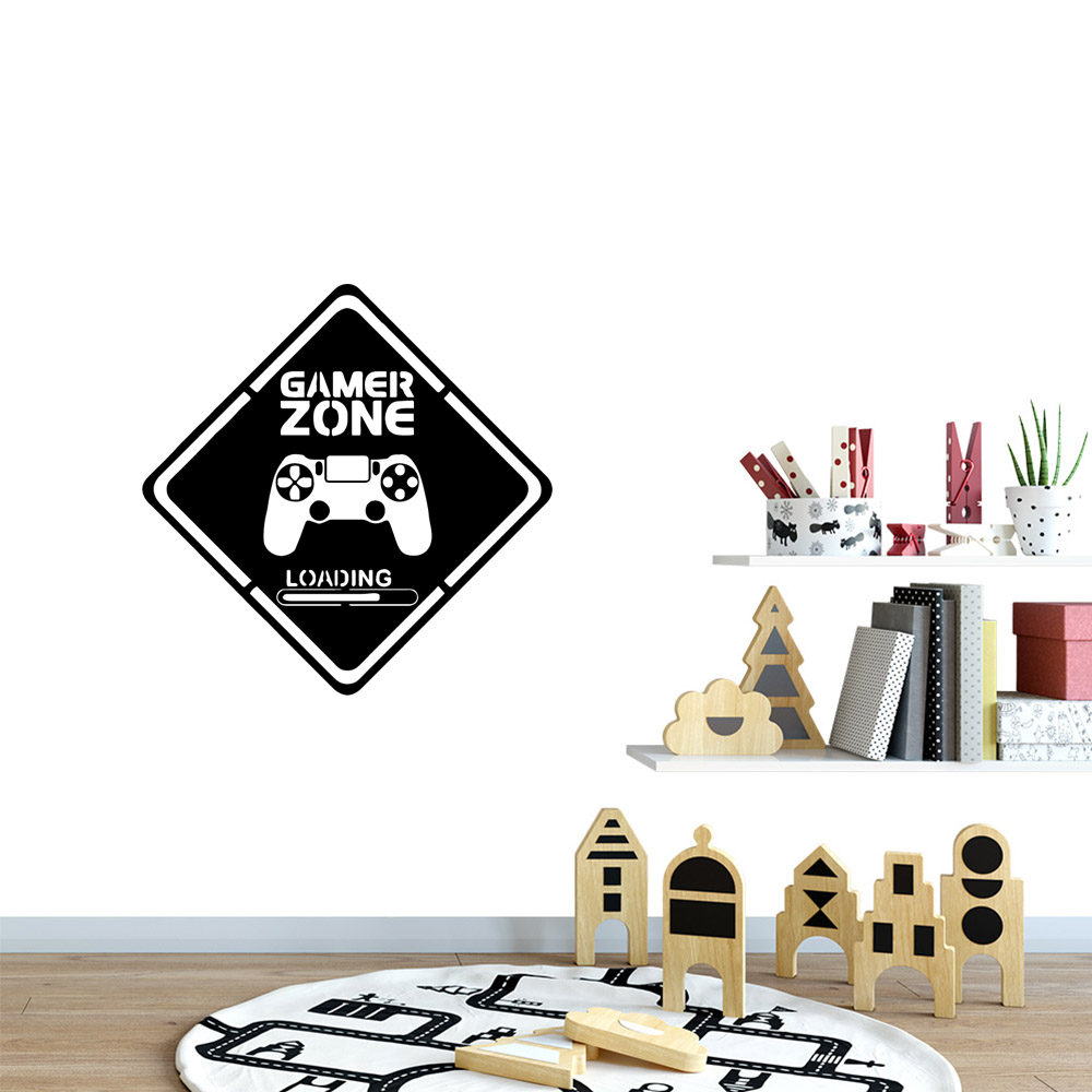 1 buah Gamer stiker seni dindi - Gaming Accessories For Room ulasan dan harga
